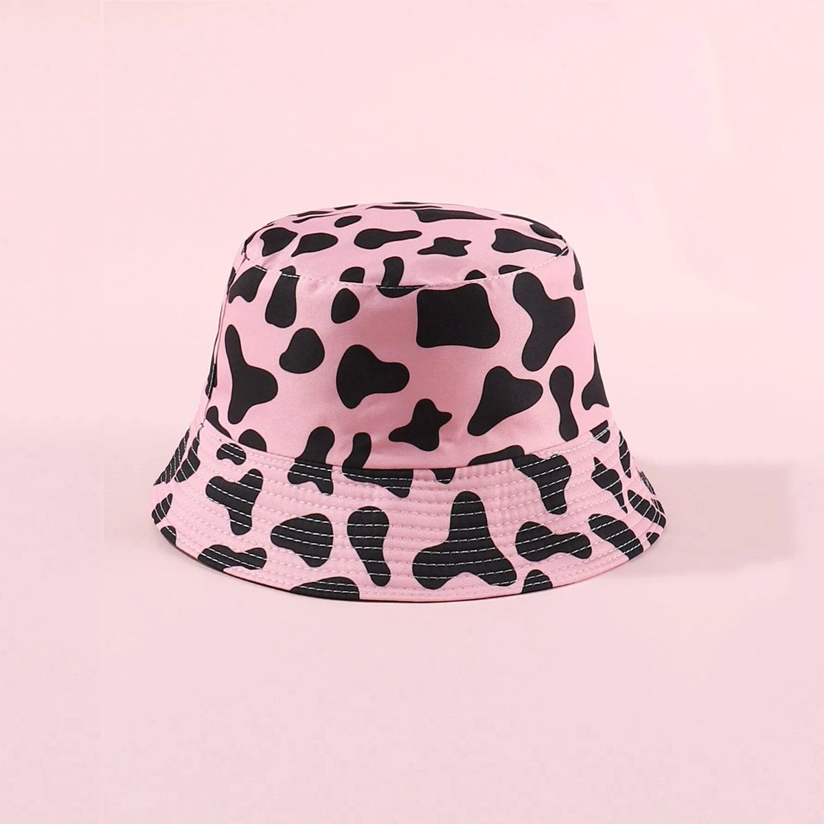 Wholesale Bucket Hat Cow Print Double Sided Casual Hat ACC-HT-DaQi007