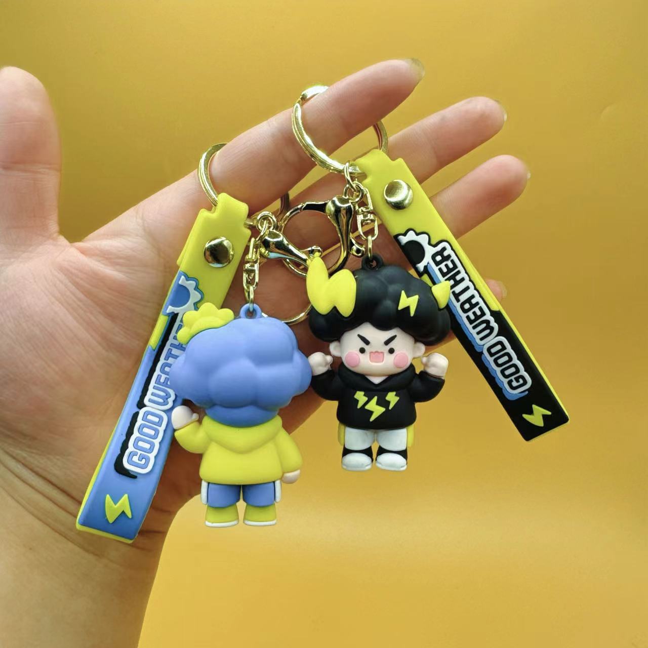 Wholesale Weather Flash Keychains ACC-KC-Qichu004