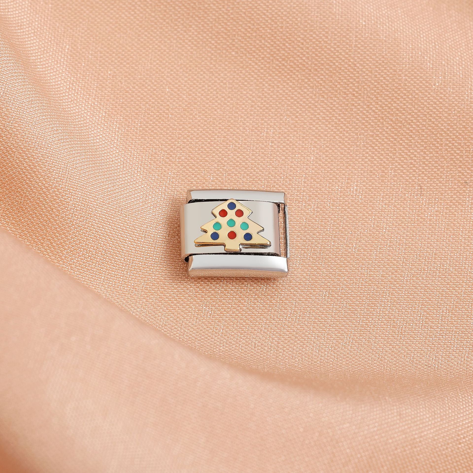 Wholesale Italian Charm Bracelet 9mm DIY Splicing Cute Creative Pattern Stainless Steel Composable Bracelet