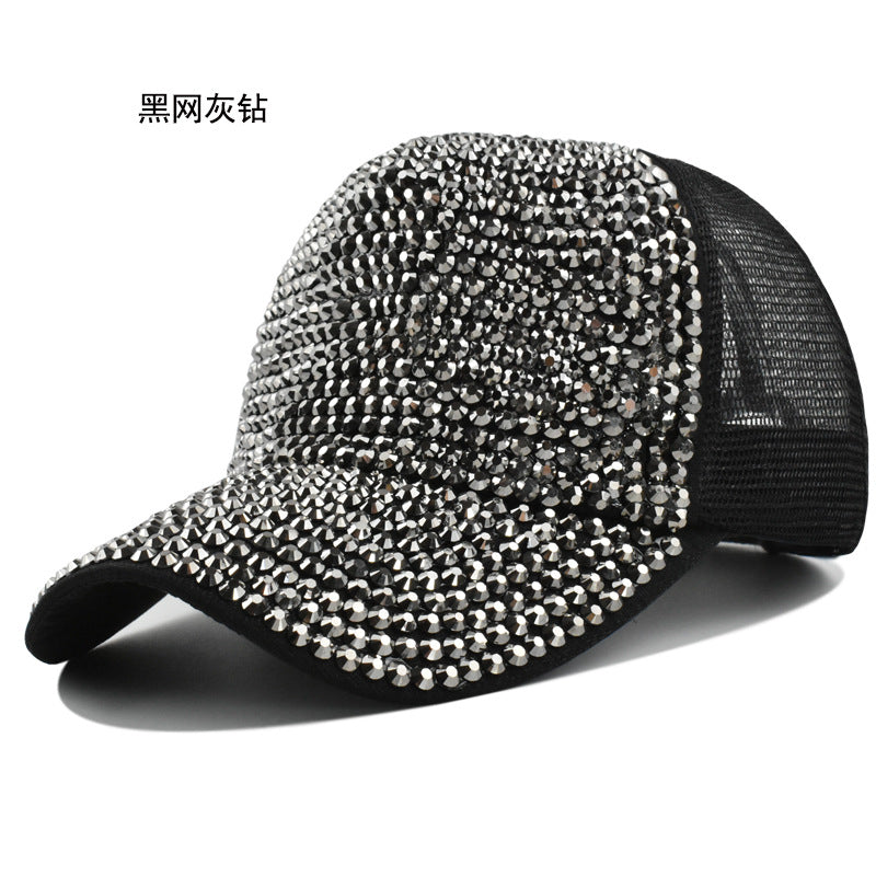 Wholesale  rhinestone baseball cap  protection hat baseball cap