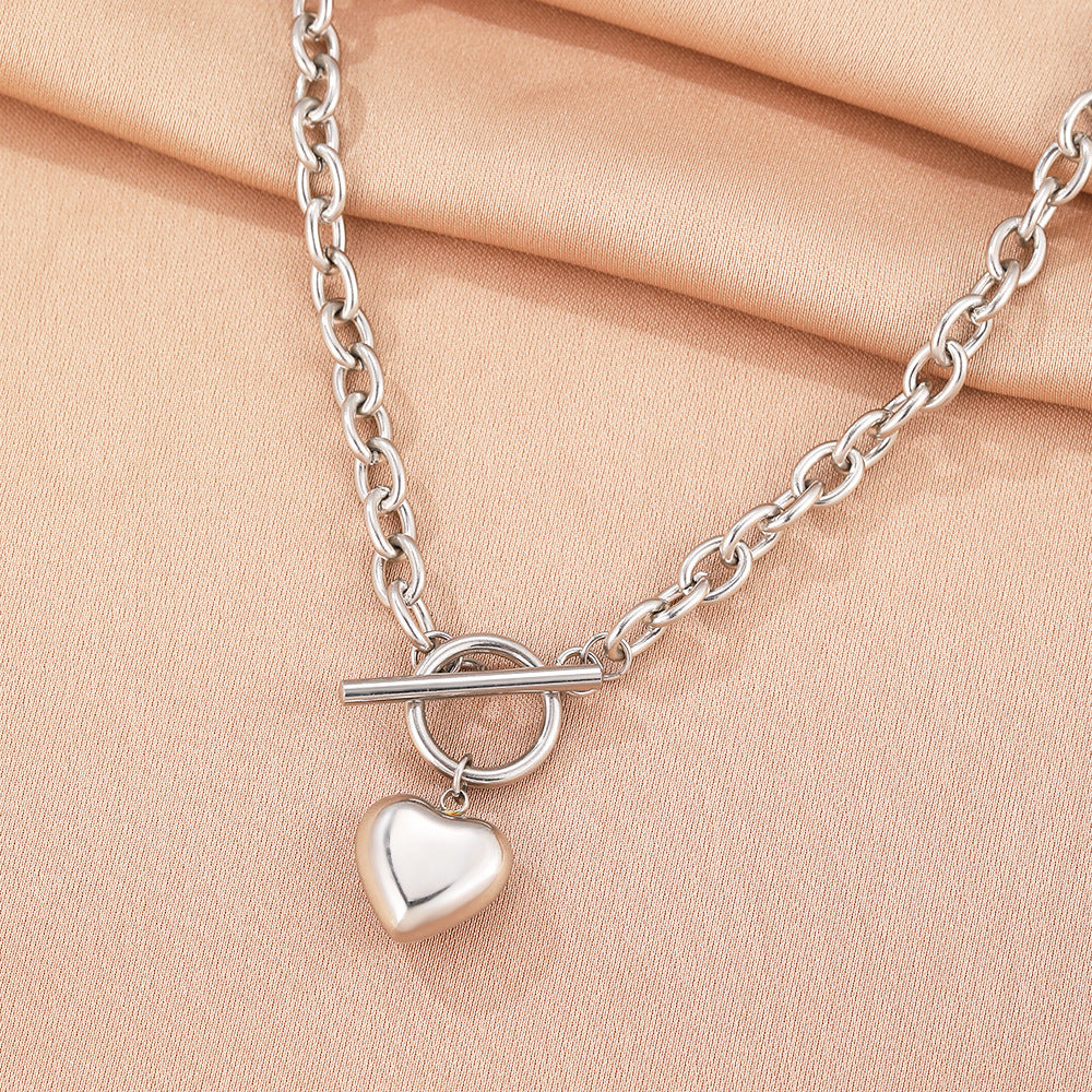 Wholesale love stainless steel necklace