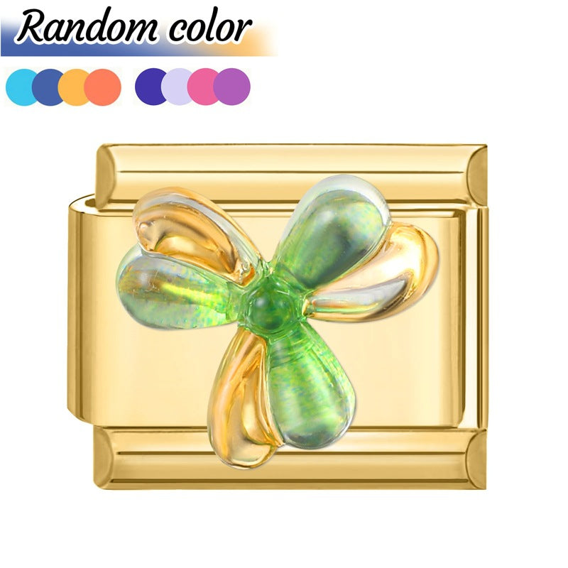 Wholesale Italian Charm Bracelet 9mm DIY Splicing Cute Creative Stainless Steel Composable Bracelet