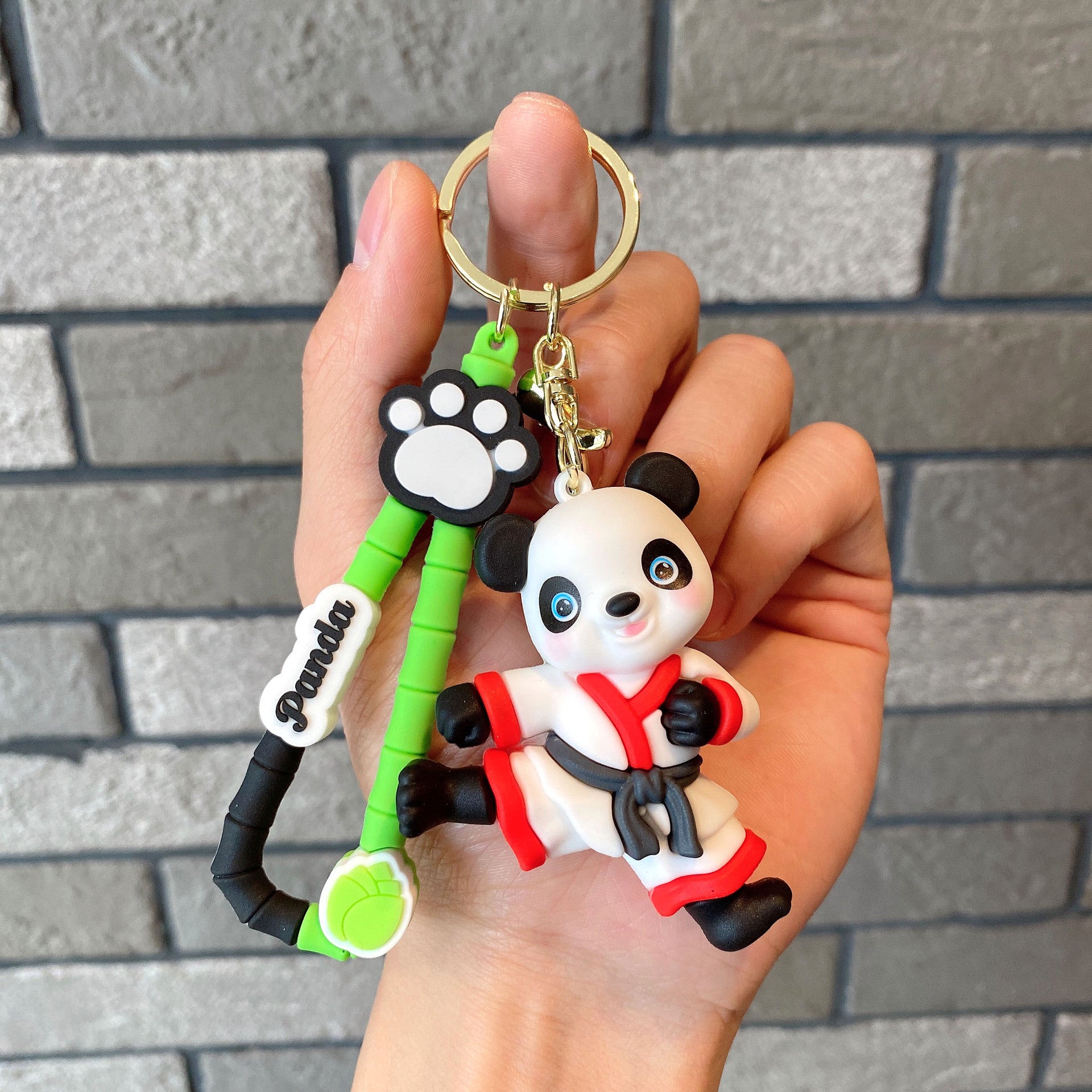 Wholesale Cartoon Cute Silicone Keychain ACC-KC-Lanb008