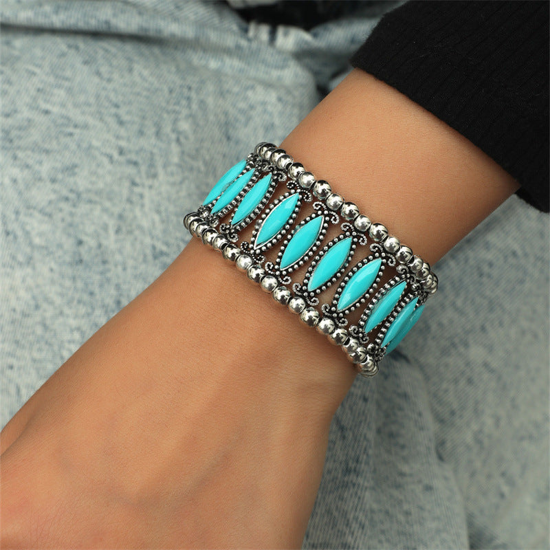 Wholesale Ethnic Turquoise Bracelets ACC-BT-JunJie005