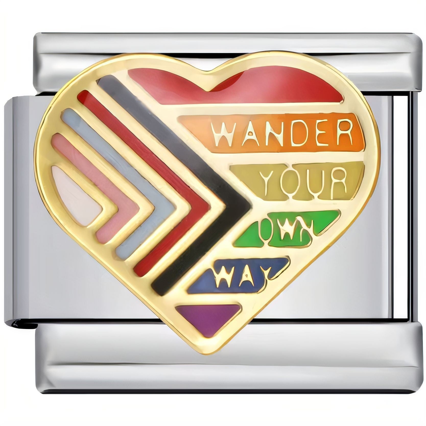 Wholesale  Italian Charm Bracelet 9mm DIY Cute Cartoon  Creative Stainless Steel Composable Bracelet