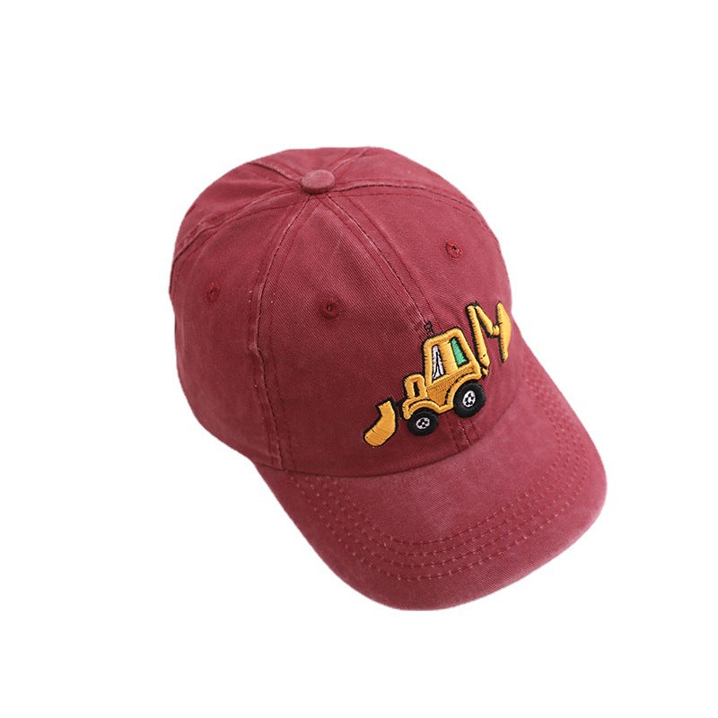 Wholesale Children's Hats Washed Peaked Cap Cartoon Baseball Cap Kids Hat ACC-KH-WoBang003
