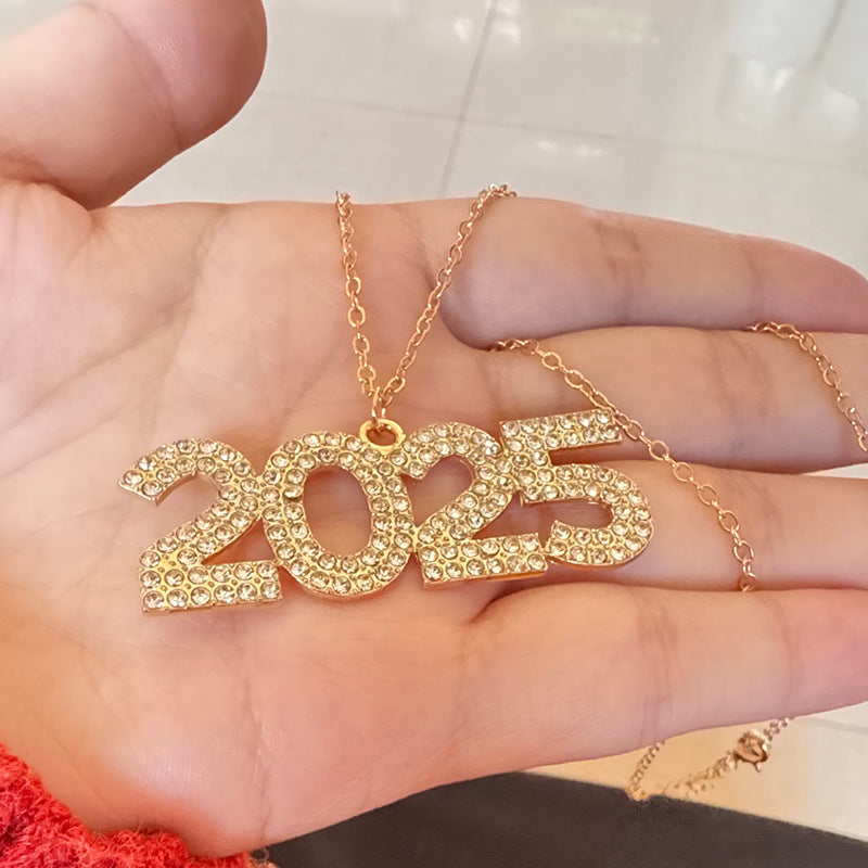 Wholesale  2025 Digital Alloy Earrings