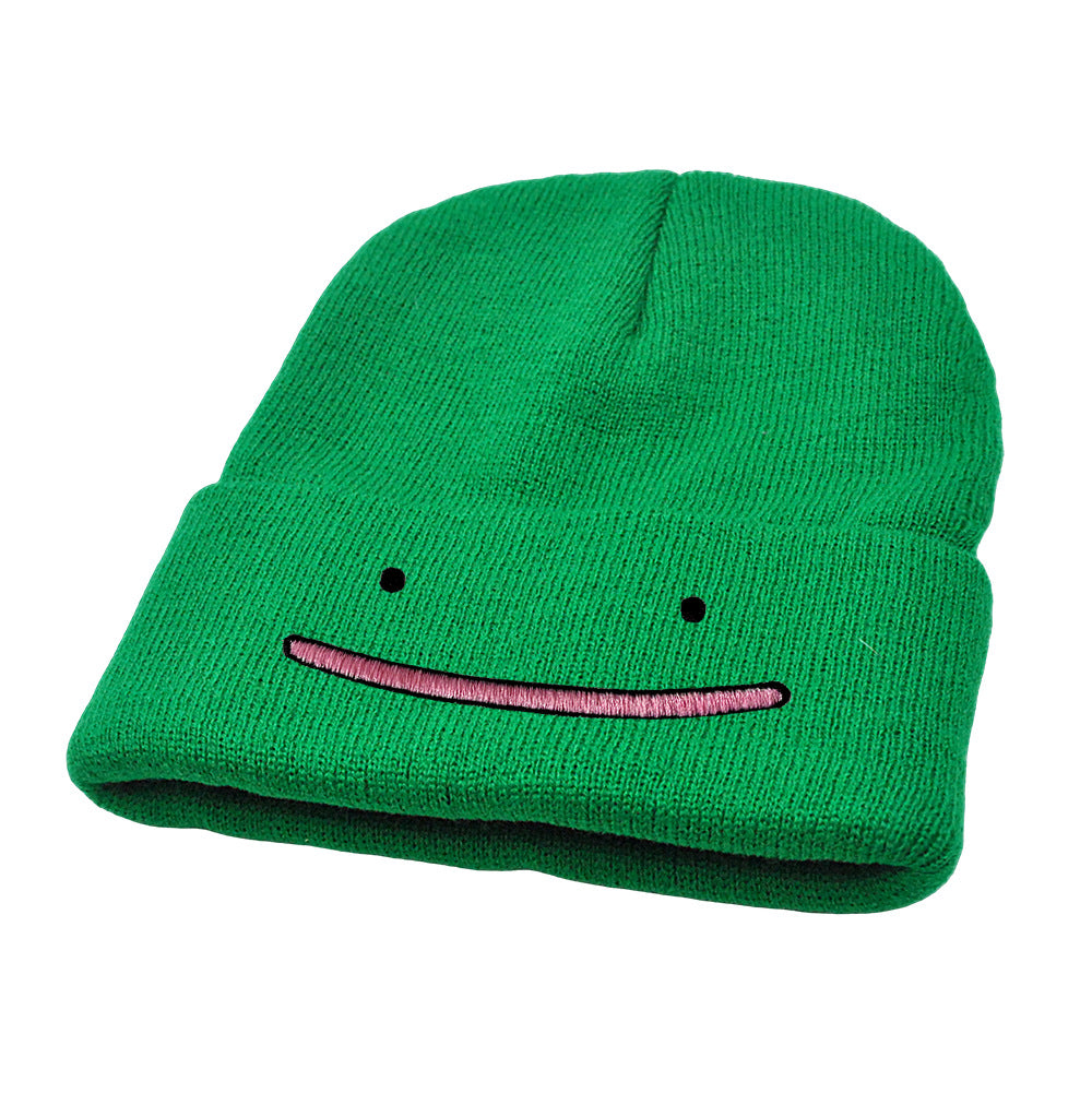 Wholesale cartoon cute embroidered beanie hat