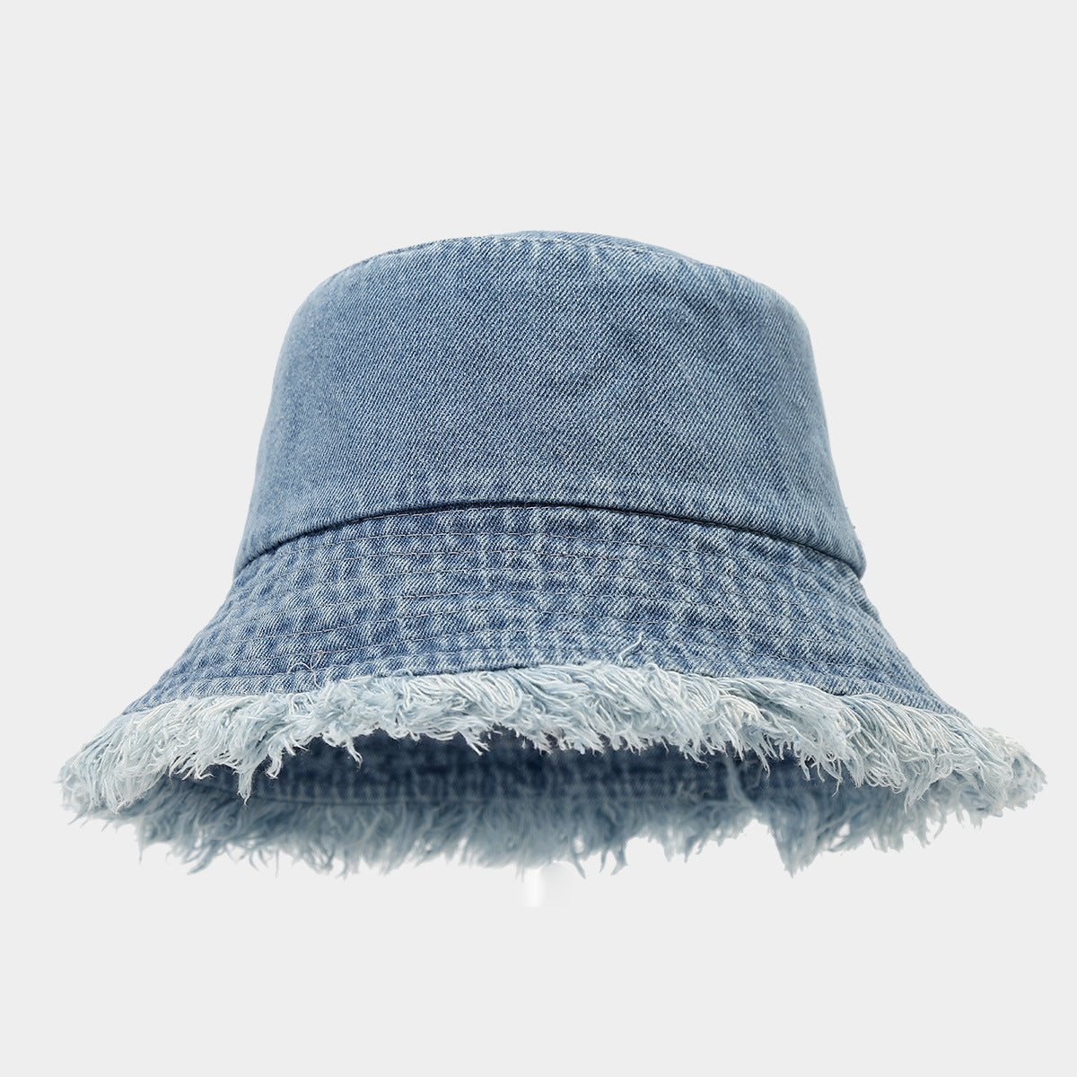Wholesale  distressed rough Denim fisherman hat