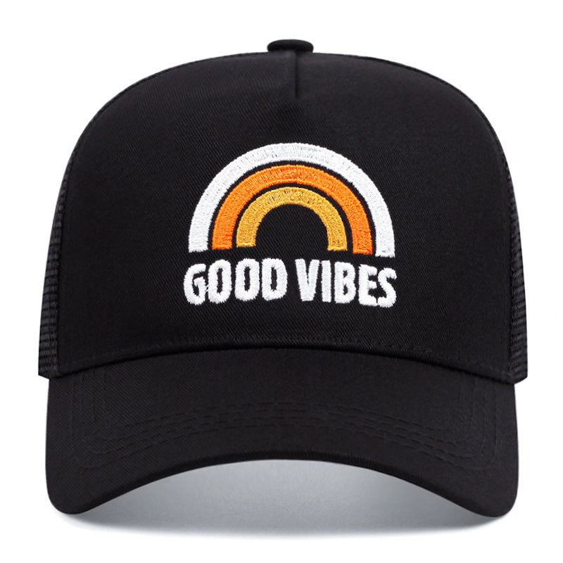 Wholesale GOOD VIBES Embroidered Baseball Cap ACC-HT-JingKun001