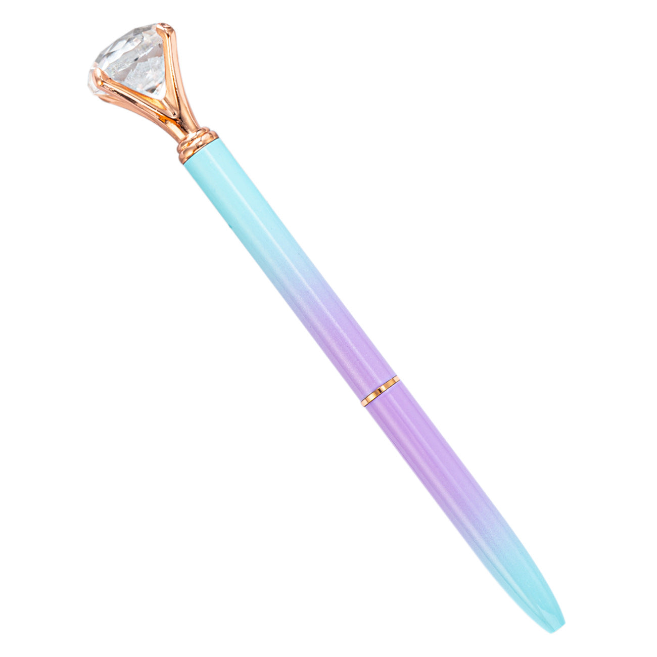 Wholesale Large Diamond Ballpoint Pen  Creative Gradient Large Diamond Pen