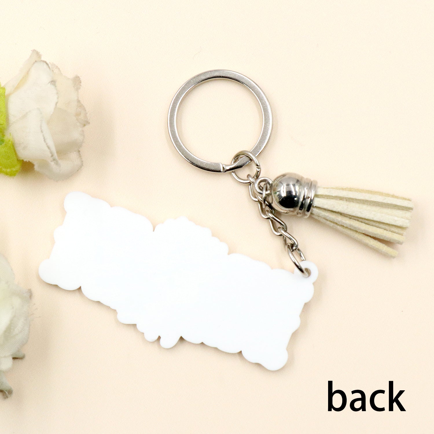 Wholesale 2024 Mother's Day Gift MOM Sunflower Western Style Acrylic Keychain Creative Keychain ACC-KC-XiaoYan007