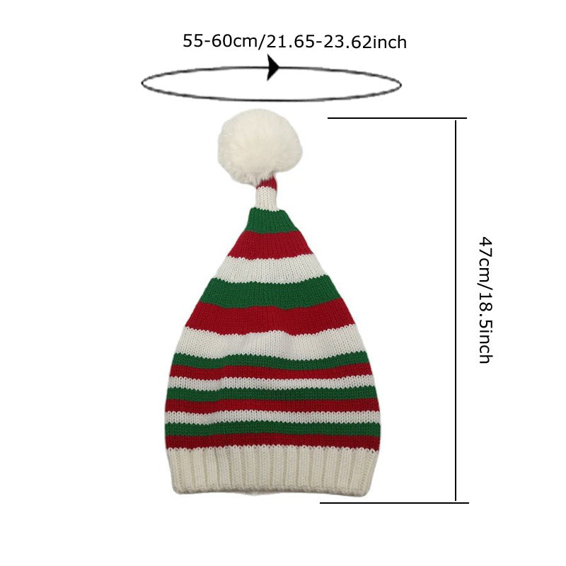 Wholesale Thick knitted wool hat Christmas hat Beanie