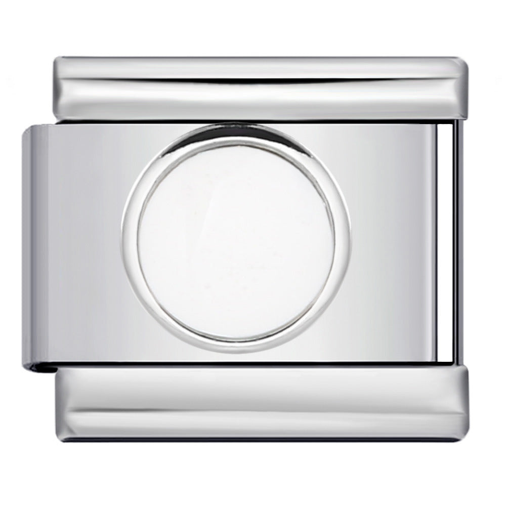 Wholesale Italian Charm Bracelet 9mm DIY Splicing Removable
Five-pointed star eyes Stainless Steel Composable Bracelet