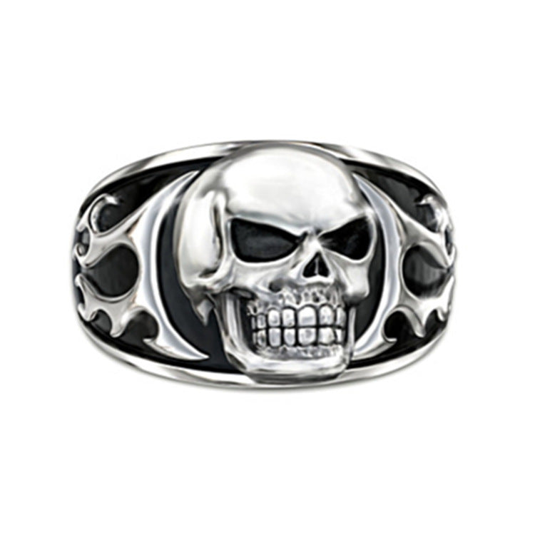 Wholesale Fearless Wind Skull Men' s Ring
