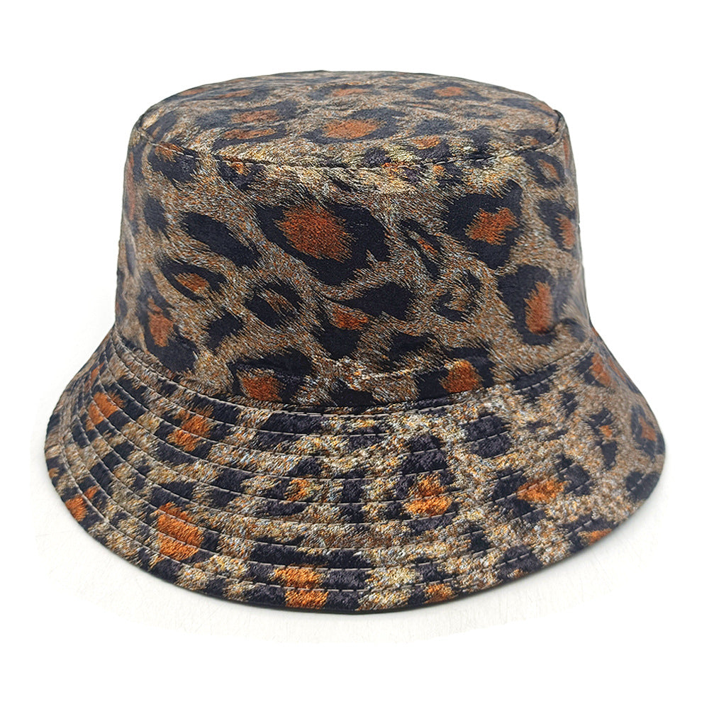 Wholesale Fashion Leopard Bucket Hat ACC-HT-ShunMa016