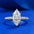 Wholesale S925 Silver Crown Goddess Marquise Ring