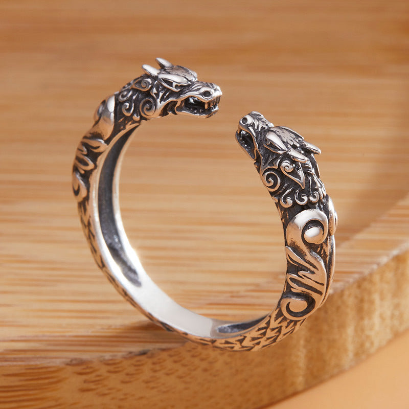 Wholesale  Retro Personalized Dragon Ring