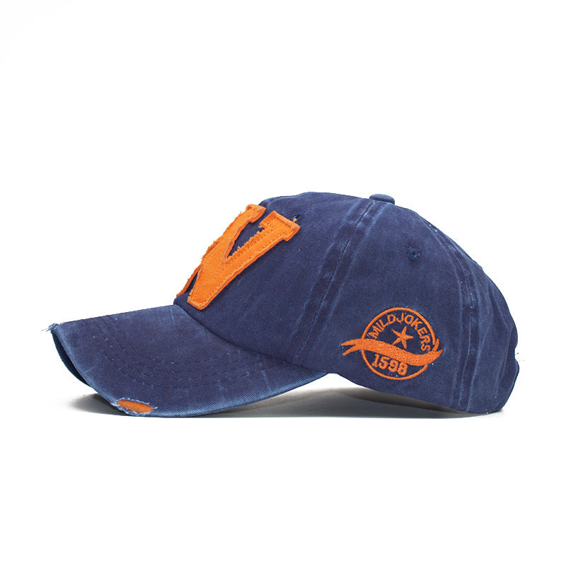 Wholesale W letter embroidered baseball cap