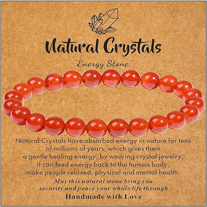 Wholesale Natural Stone Bracelet Handmade Beaded Pink Zebra Amethyst Elastic Cord Bracelet ACC-BT-Yunh004