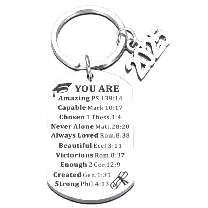 Wholesale  Military Brand Titanium Steel Keychain