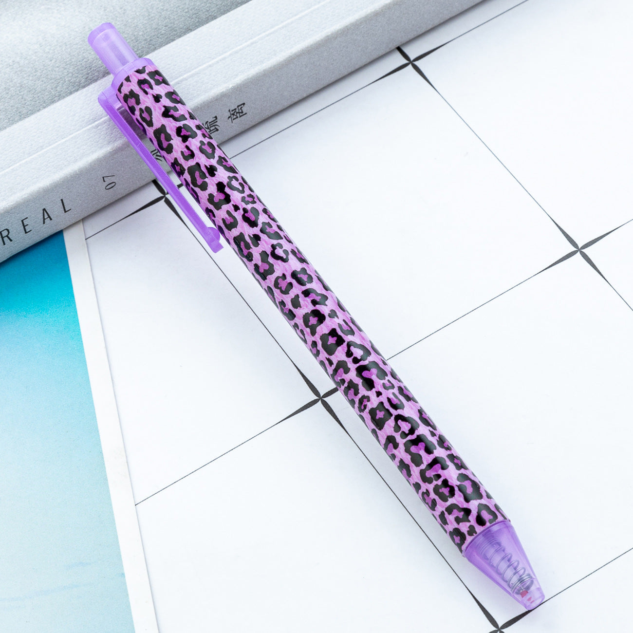 Wholesale Creative  cute girly leopard print  pen