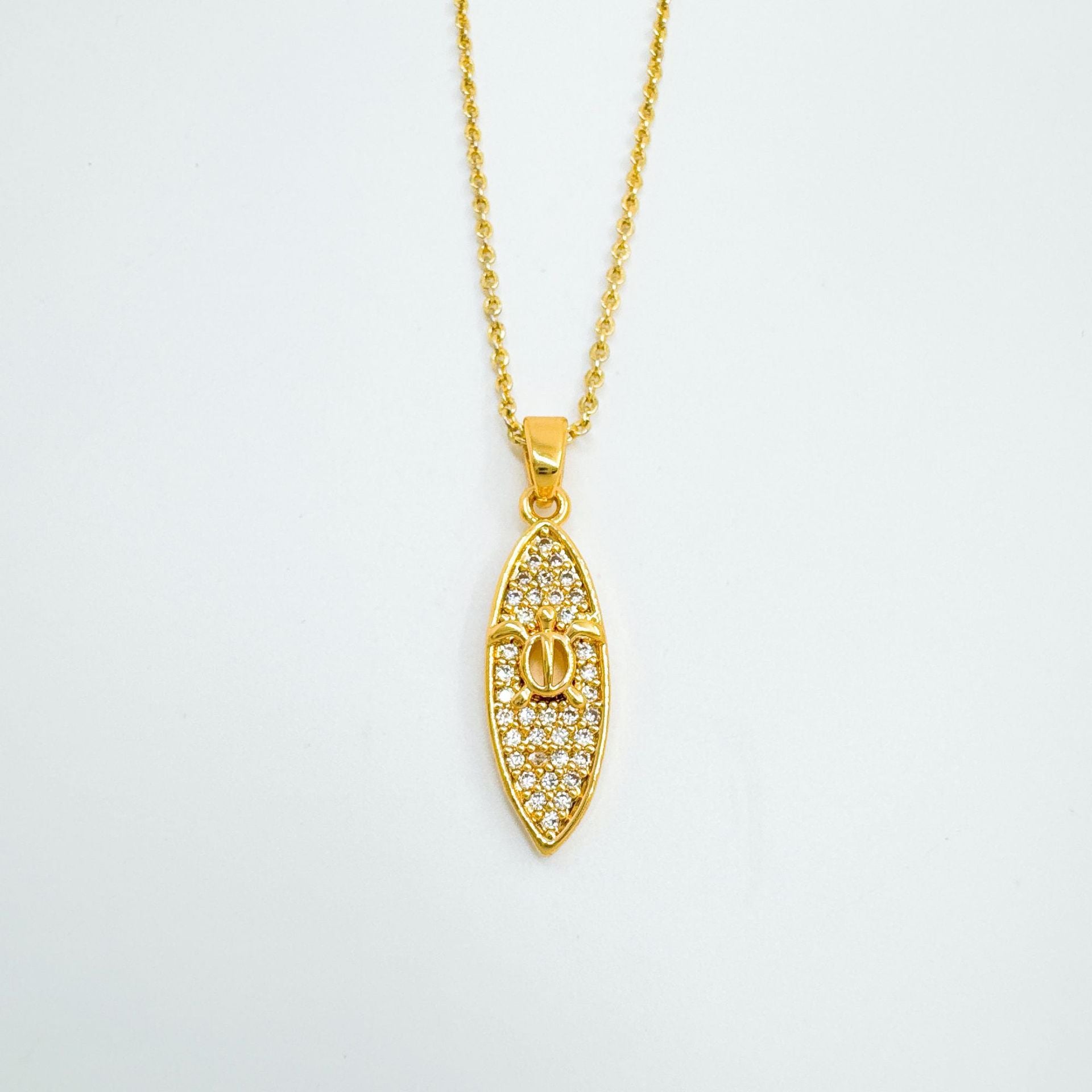 Wholesale Gold Plated Copper Necklace Pendant Simple Versatile European American Style Jewelry for Women
