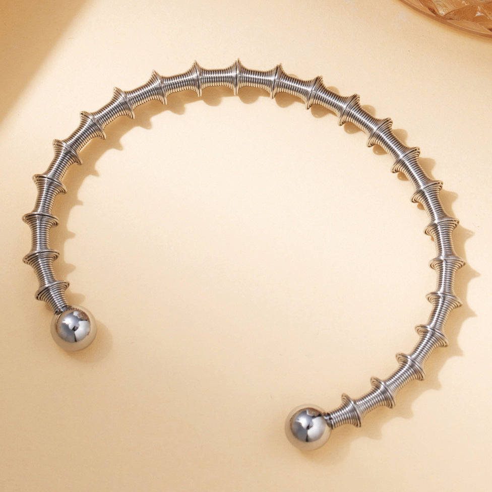Wholesale Titanium Steel No Fading Bracelet ACC-BT-RuiX006