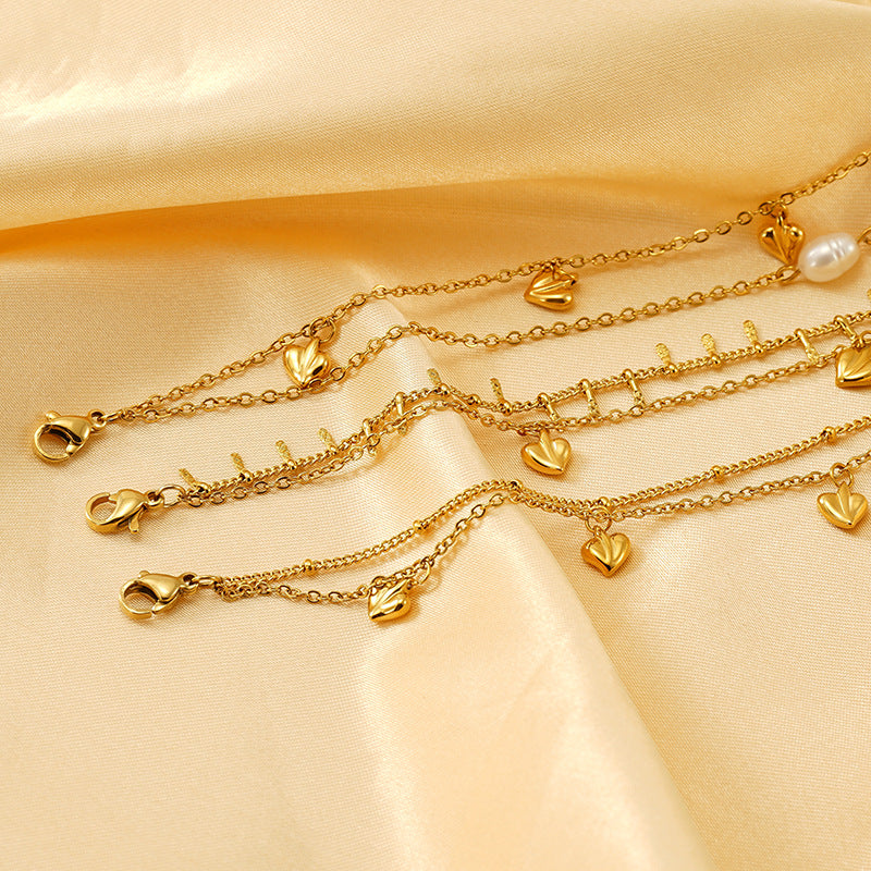 Wholesale  18K titanium steel non-fading bracelet