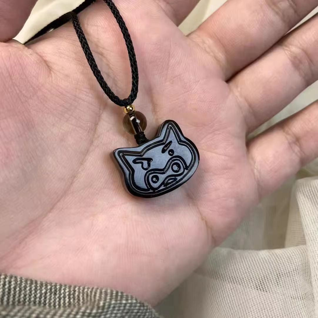 Wholesale Tourmaline  Necklace  Light Luxury Clavicle Chain