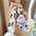 Wholesale Cute Cartoon Cow Silicone Doll Keychain