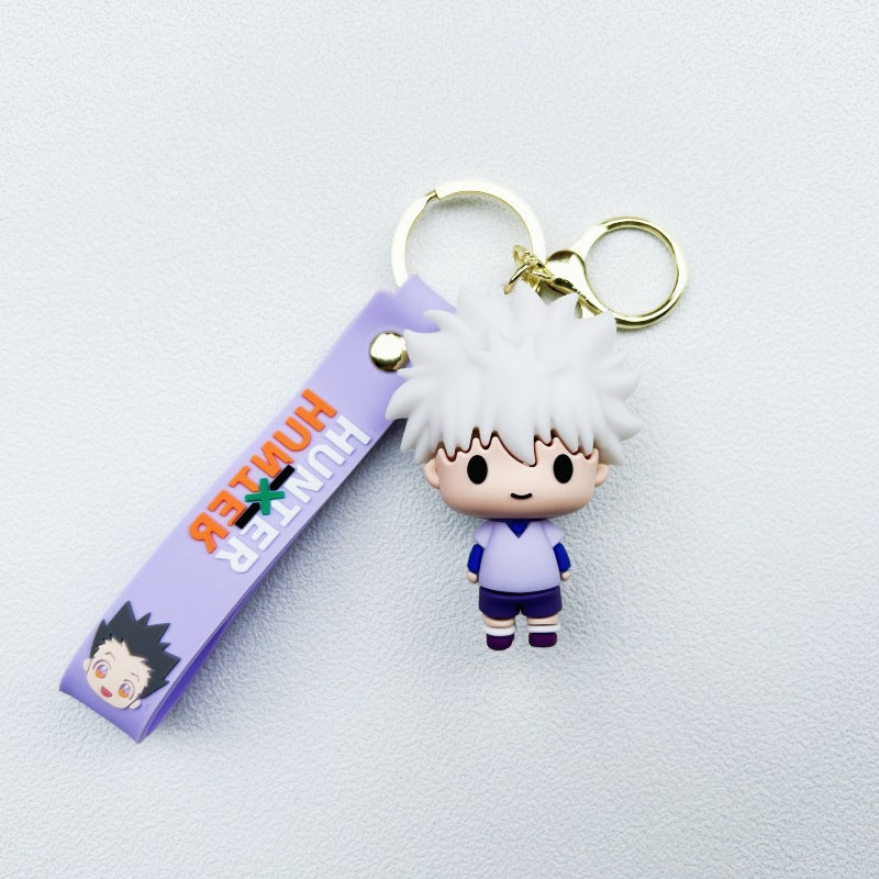 Wholesale Cartoon PVC Soft Glue Keychain ACCVIP-KC-WuY004