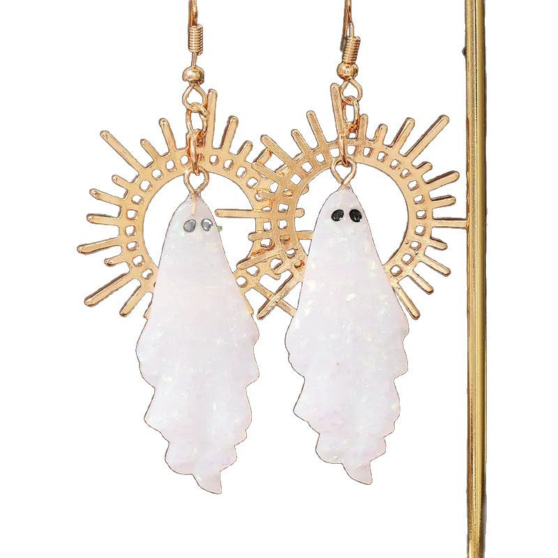 Boucles d'oreilles Halloween Ghost Halloween en gros