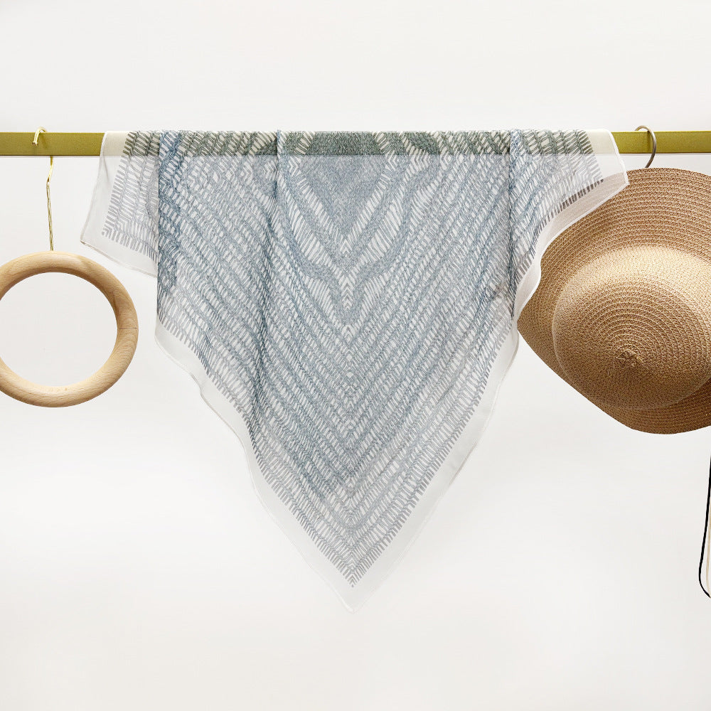 Wholesale Mulberry  Silk f70* 70cm Large Square  Scarf