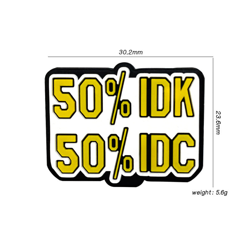 Wholesale 10pcs Dialog English Phrases Focal Beads DIY Bead Accessories ACC-BDS-WDX133