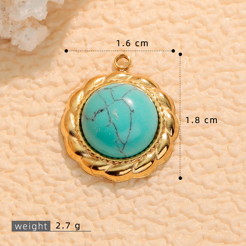 Wholesale sunflower  sweater chain Pendant