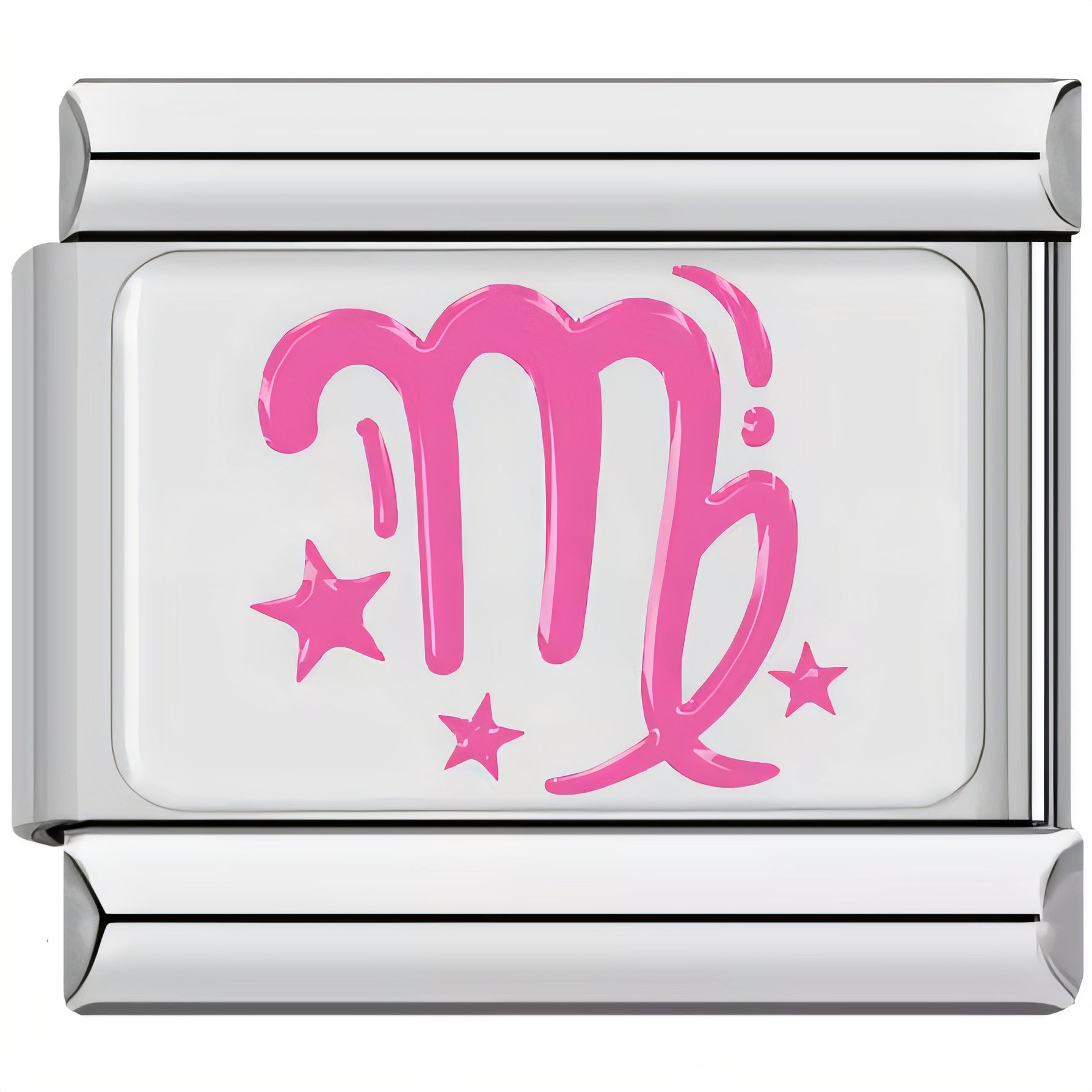 Bracelet de charme italien en gros 9 mm Symbole de zodiaque DIY Symbole en acier inoxydable