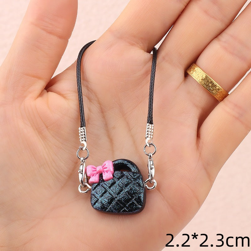 Wholesale Cute cartoon mini bag doll accessories
