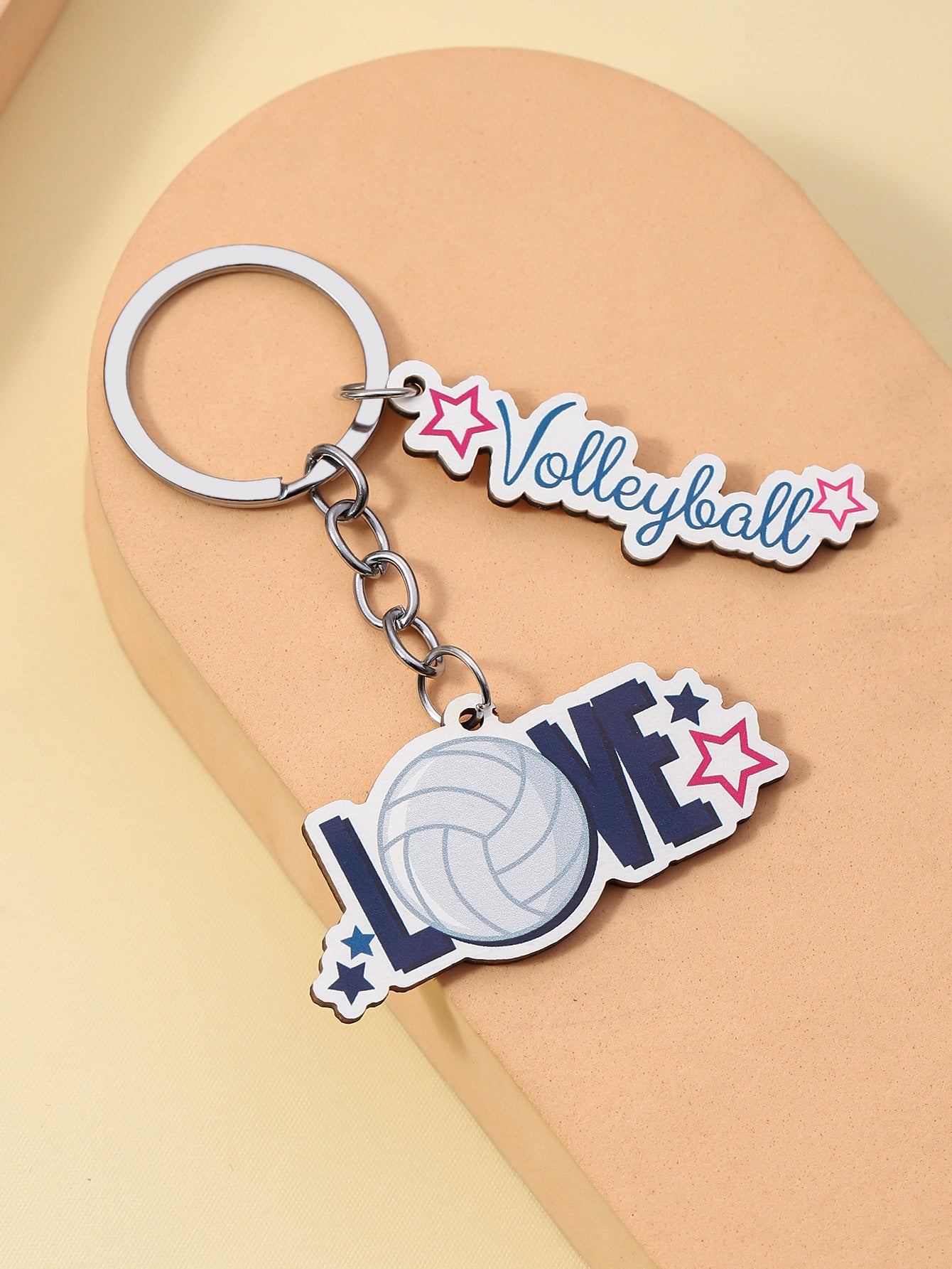 Wholesale Sports Tennis Rugby Baseball Volleyball Keychains ACC-KC-RongR070