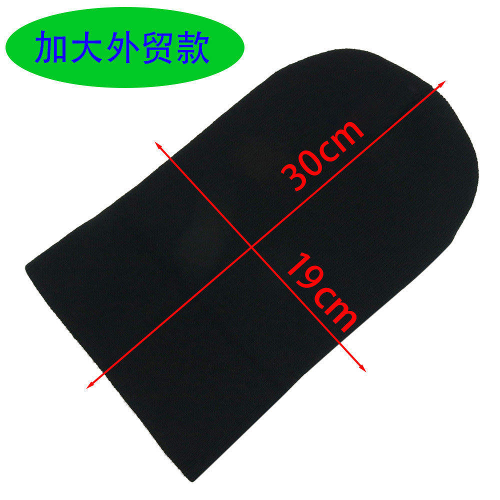 Wholesale Embroidered Gothic Dark Knitted Beanie