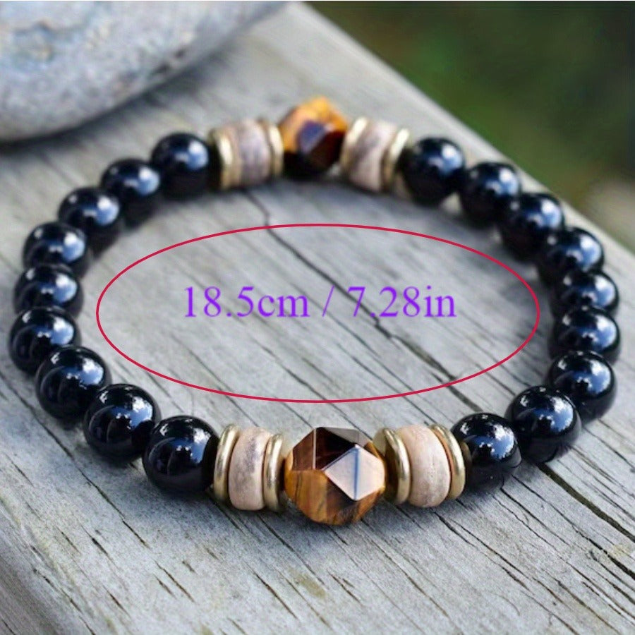 Wholesale Tiger Eye Black Jade Bracelet
