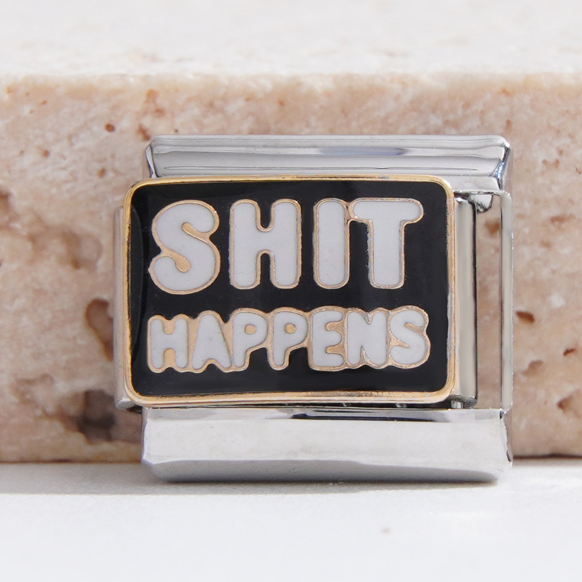 Wholesale Italian Charm Bracelet 9mm DIY Splicing Creative Pattern Stainless Steel Composable Bracelet