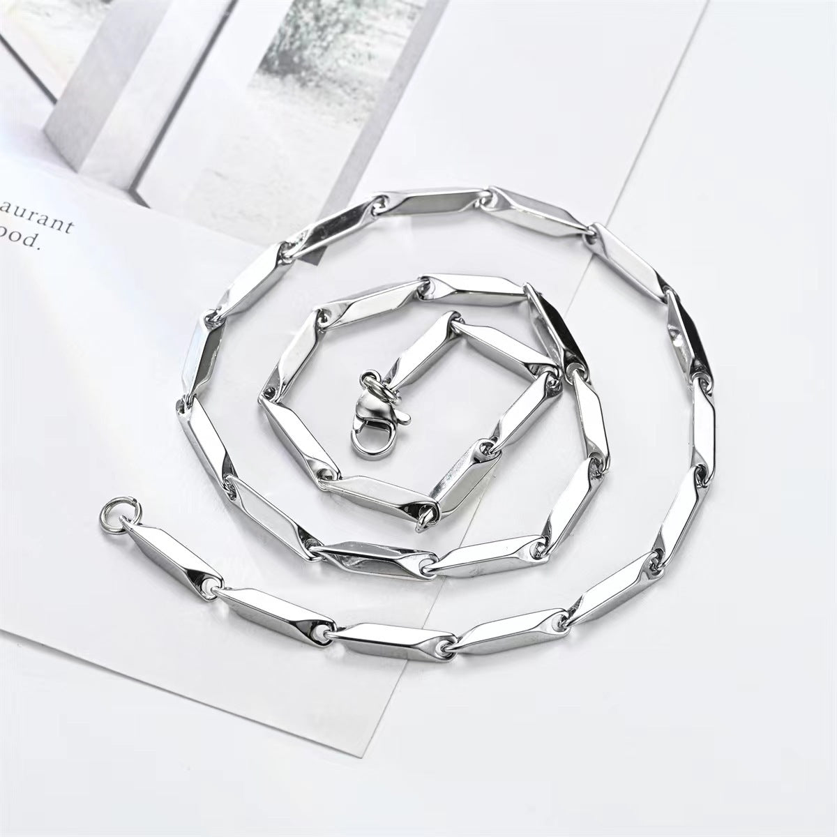 Wholesale Titanium Steel Necklace All-match Jewelry Chain