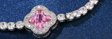 Wholesale  Creative Bracelet Simple Copper Zircon Bracelet