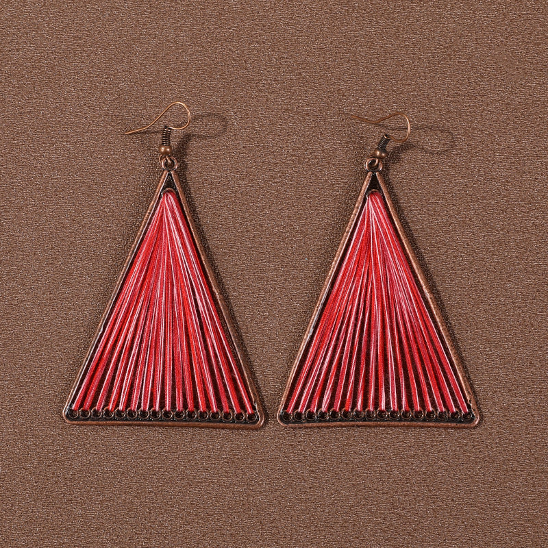 Wholesale Retro Bohemian Ethnic Style Earrings Tassel Earrings ACC-ES-Gumi005