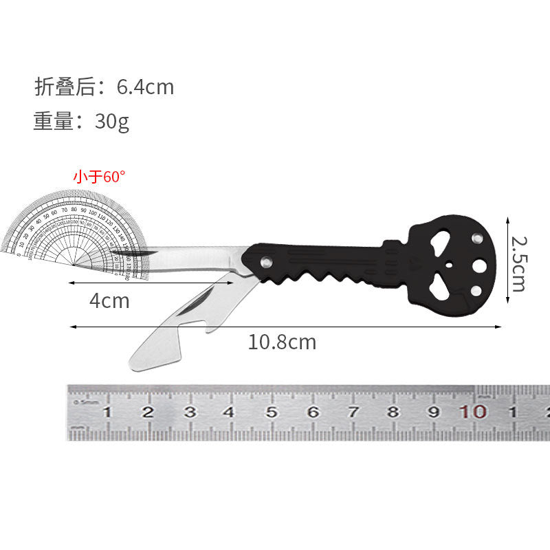 Wholesale  Ghost Head-shaped Mini Keychains