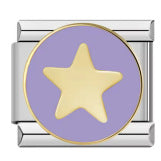 Wholesale Italian Charm Bracelet 9mm DIY Splicing Colorful Star Eyes Stainless Steel Composable Bracelet