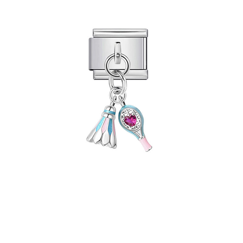 Wholesale Electroplated Alloy DIY Watch Accessories Detachable Combination Pendant for Gift Boutique Resale
