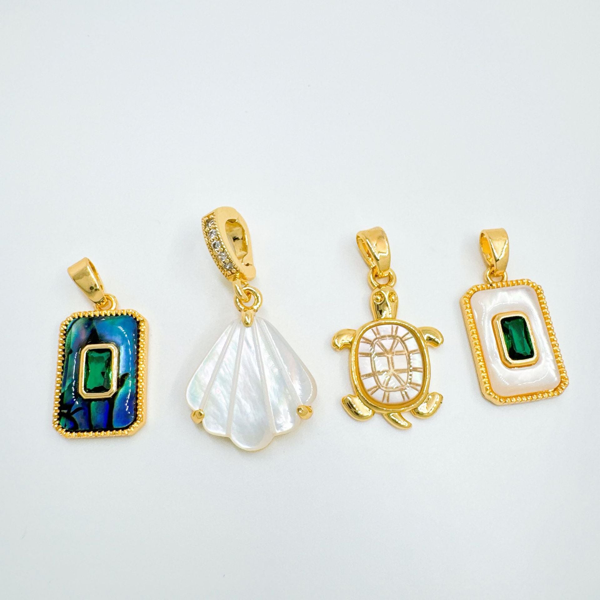 Wholesale Sweet Cool Wind Abalone Shell Turtle Shell Pendant Necklace