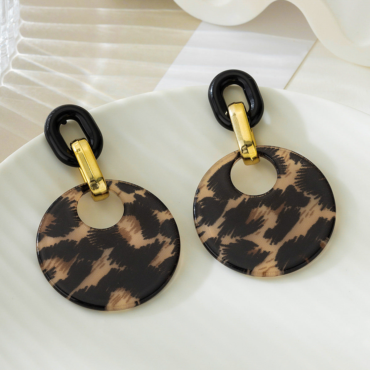 Boucles d'oreilles en gros acrylique en acrylique